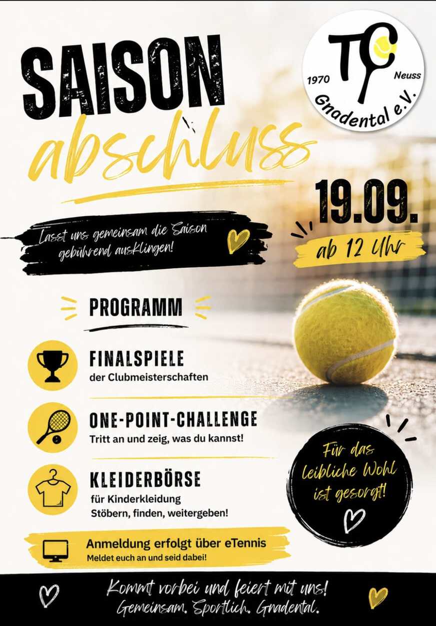 Sommersaison abschluss 2026